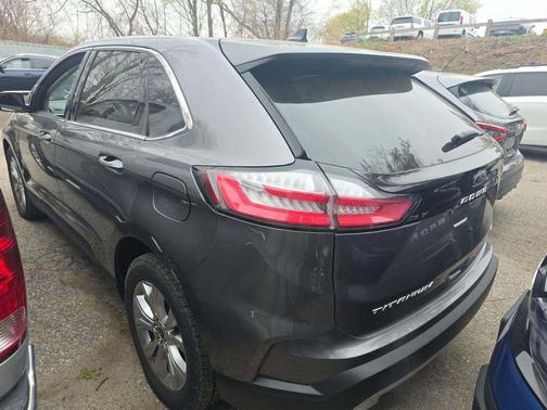 Gray 2024 Ford Edge Titanium