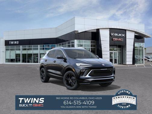 Ebony Twilight Metallic 2026 Buick Encore GX Sport Touring