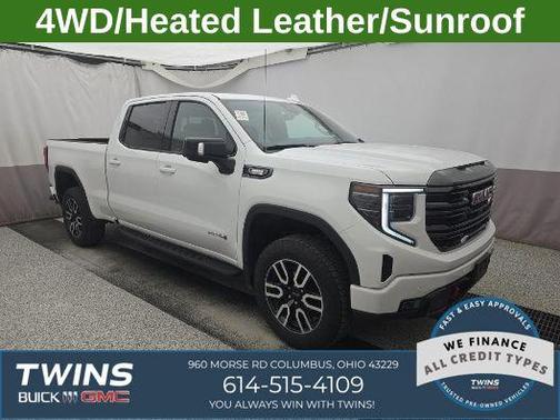 White 2024 GMC Sierra 1500 AT4
