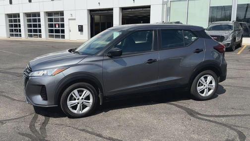 Gray 2024 Nissan Kicks S