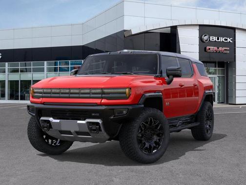 Solar Orange 2026 GMC HUMMER EV SUV 2X