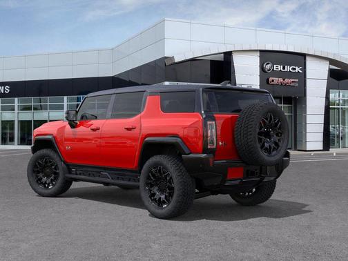 Solar Orange 2026 GMC HUMMER EV SUV 2X