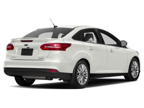 White 2018 Ford Focus Titanium