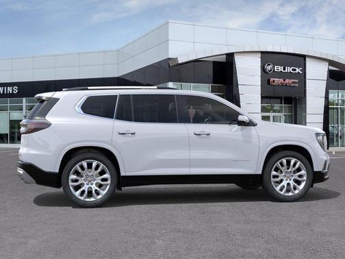 Glacier White Tricoat 2026 GMC Acadia Denali