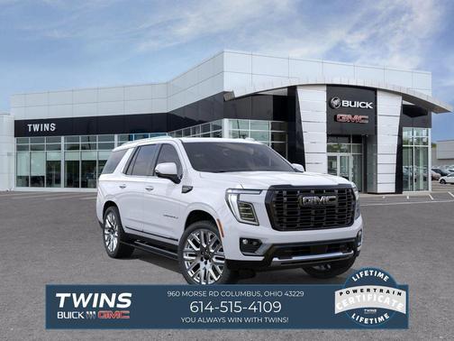 Glacier White Tricoat 2026 GMC Yukon Denali Ultimate