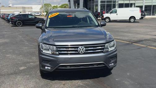 Gray 2021 Volkswagen Tiguan 2.0T SEL