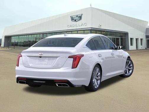 Vibrant White Tricoat 2026 Cadillac CT5 Premium Luxury