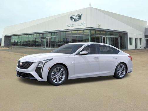 Vibrant White Tricoat 2026 Cadillac CT5 Premium Luxury