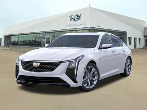 Vibrant White Tricoat 2026 Cadillac CT5 Premium Luxury