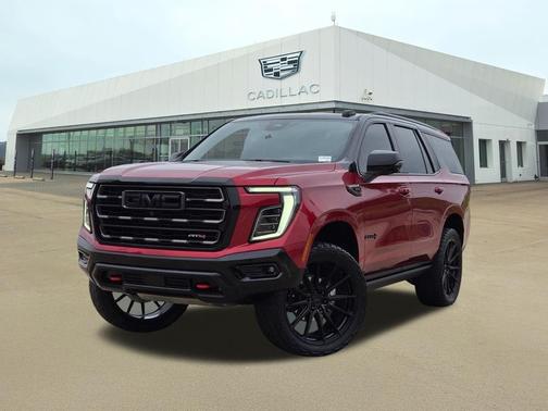 Volcanic Red Tintcoat 2025 GMC Yukon 4WD AT4 Ultimate