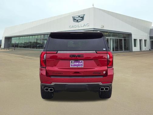Volcanic Red Tintcoat 2025 GMC Yukon 4WD AT4 Ultimate