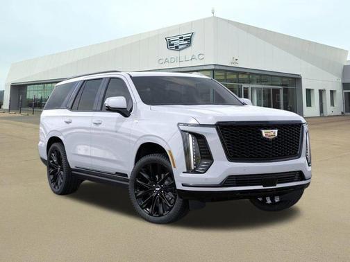 Vibrant White Tricoat 2026 Cadillac Escalade Sport Platinum