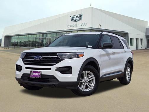 OXFORD WHITE 2021 Ford Explorer XLT