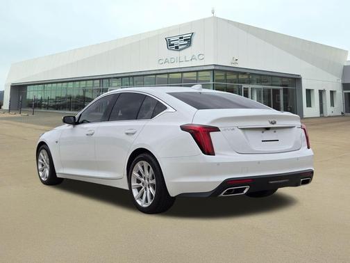 Summit White 2024 Cadillac CT5 Luxury