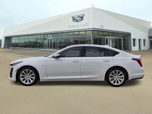 Summit White 2024 Cadillac CT5 Luxury
