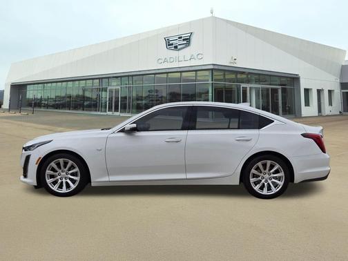 Summit White 2024 Cadillac CT5 Luxury