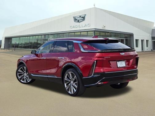 Radiant Red Tintcoat 2025 Cadillac LYRIQ Luxury