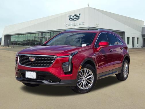 Radiant Red Tintcoat 2024 Cadillac XT4 Premium Luxury