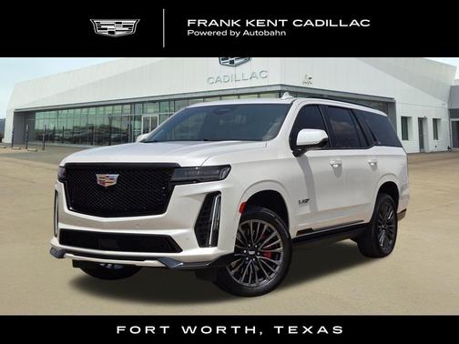 Crystal White Tricoat 2023 Cadillac Escalade V-Series