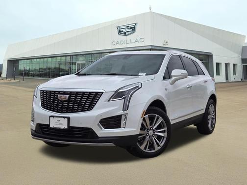 Crystal White Tricoat 2024 Cadillac XT5 Premium Luxury