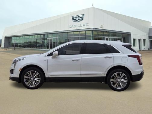 Crystal White Tricoat 2024 Cadillac XT5 Premium Luxury