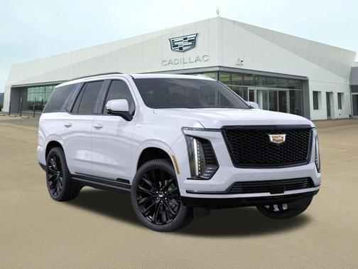 Vibrant White Tricoat 2026 Cadillac Escalade Sport Platinum