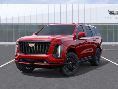 Radiant Red Tintcoat 2026 Cadillac Escalade Sport Platinum