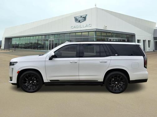 Crystal White Tricoat 2024 Cadillac Escalade Sport Platinum