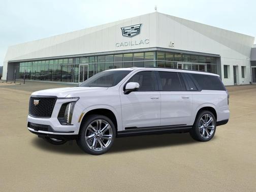 Vibrant White Tricoat 2026 Cadillac Escalade ESV Sport