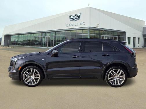 Galactic Gray Metallic 2023 Cadillac XT4 Sport