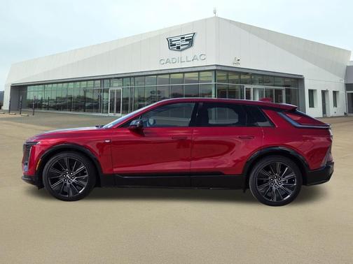 Radiant Red Tintcoat 2025 Cadillac LYRIQ Sport