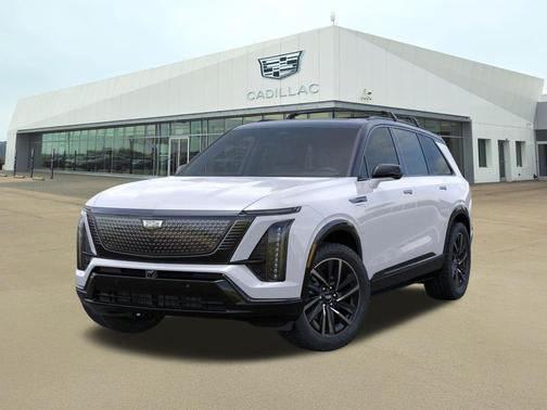 Vibrant White Tricoat 2026 Cadillac VISTIQ Sport