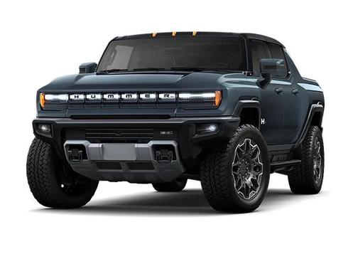 Graphite Blue Metallic 2025 GMC HUMMER EV Pickup 3X