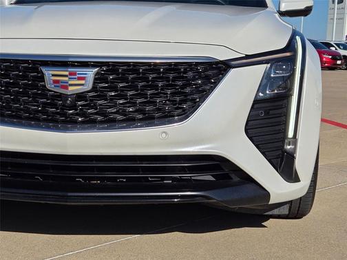Crystal White Tricoat 2025 Cadillac CT5 Premium Luxury