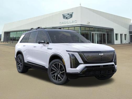 Vibrant White Tricoat 2026 Cadillac VISTIQ Sport