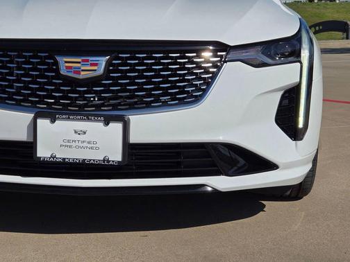 Summit White 2025 Cadillac CT4 Luxury RWD