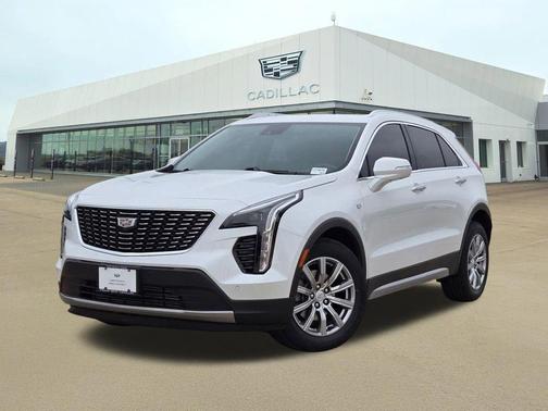 Crystal White Tricoat 2023 Cadillac XT4 Premium Luxury