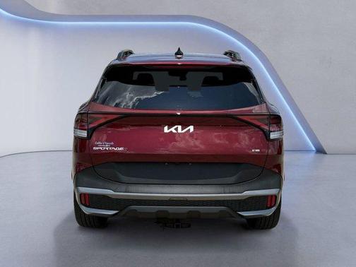 Red 2024 Kia Sportage Plug-In Hybrid X-Line Prestige