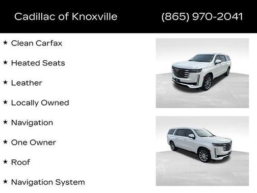 2021 Cadillac Escalade ESV Premium Luxury Platinum