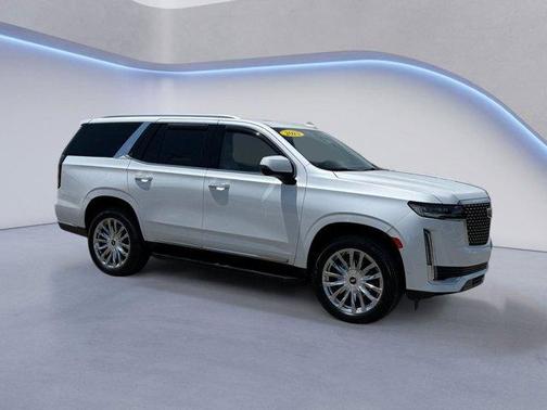 Crystal White Tri-Coat 2023 Cadillac Escalade Premium Luxury