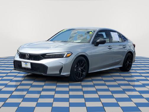 Silver 2025 Honda Civic Sport
