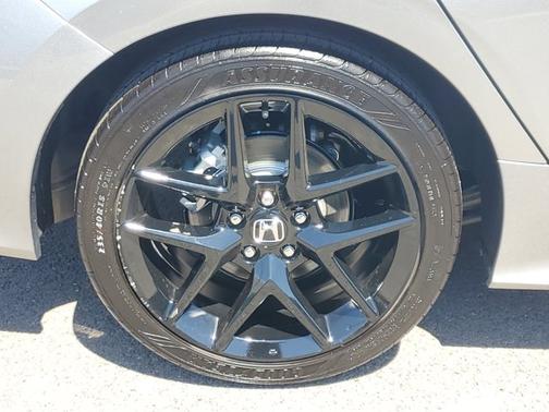 Silver 2026 Honda Civic Hybrid Sport