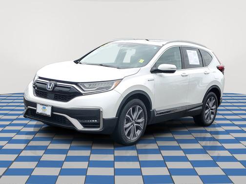 White 2022 Honda CR-V Hybrid Touring