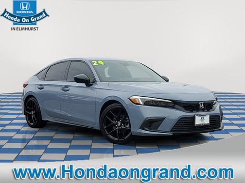 Gray 2024 Honda Civic Sport