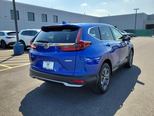 Blue 2021 Honda CR-V EX-L