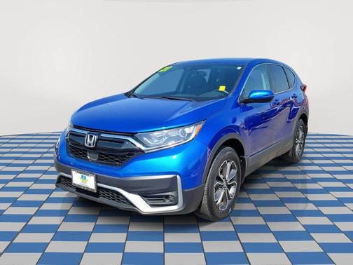 Blue 2021 Honda CR-V EX-L