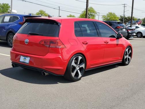 Red 2016 Volkswagen Golf GTI AUTOBAHN W/PERFOR