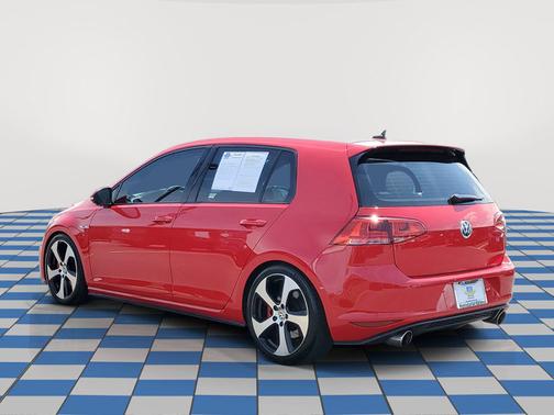 Red 2016 Volkswagen Golf GTI AUTOBAHN W/PERFOR