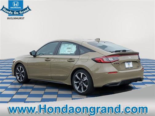 Sand Dune Pearl 2026 Honda Civic Hybrid Sport Touring