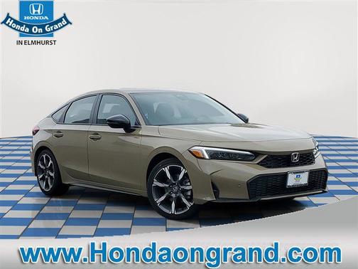 Sand Dune Pearl 2026 Honda Civic Hybrid Sport Touring
